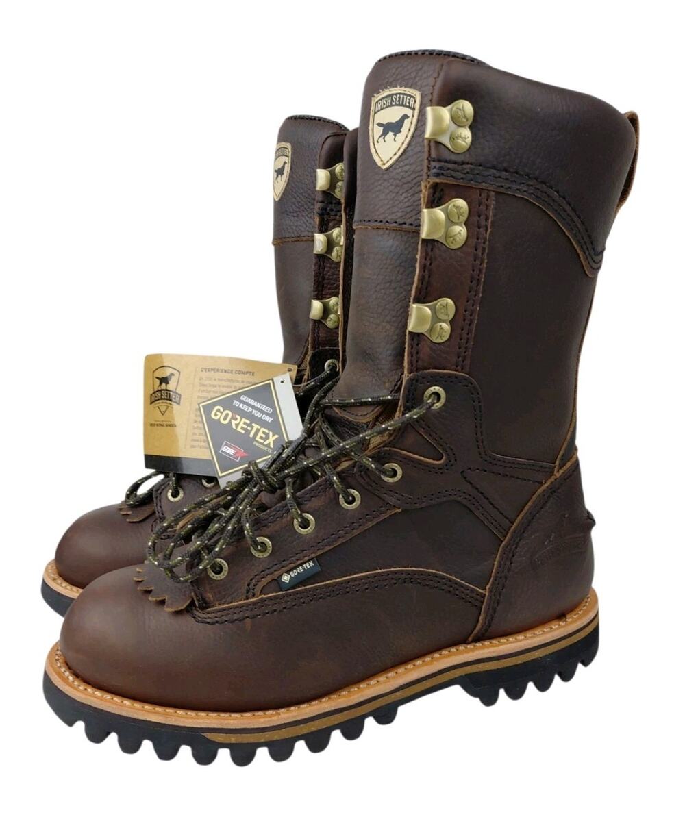 Irish Setter Men's Elk Tracker 12" Sz 8.5 GORE-TEX 1000g Insulated Leather Boot
